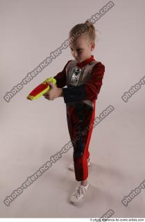 DENISA PILOT STANDING POSE WITH GUN 3